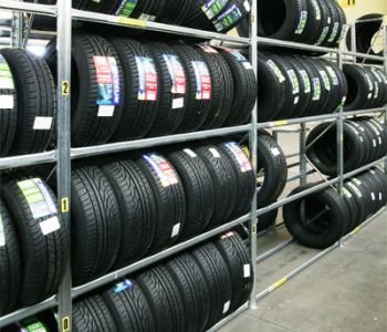 Tire Storage Shelving